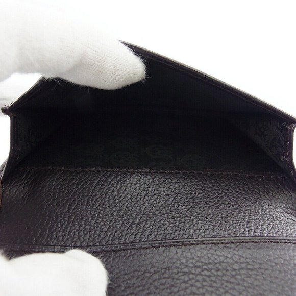 DUNHILL Card Case Windsor PVC x Leather Authentic - Picture 5 of 9